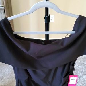NWT - Vince Camuto Off-the- Shoulders Dress, Size 10